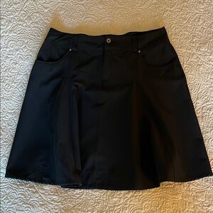 Royal Robbins Black A-Line Mini Skirt Casual